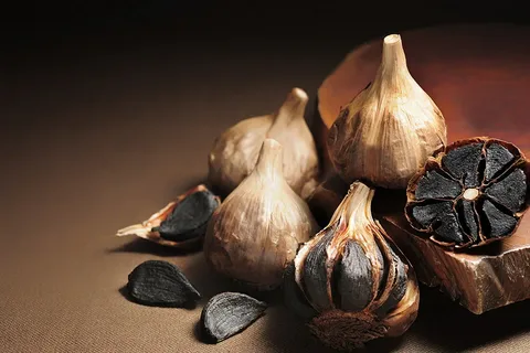 سیر سیاه رشت  تولید بومی با تخمیر کامل و بافت لطیف